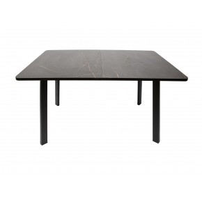 Стол ВВР Миллер Каспий черное золото/черный №3, пластик 120-160/80